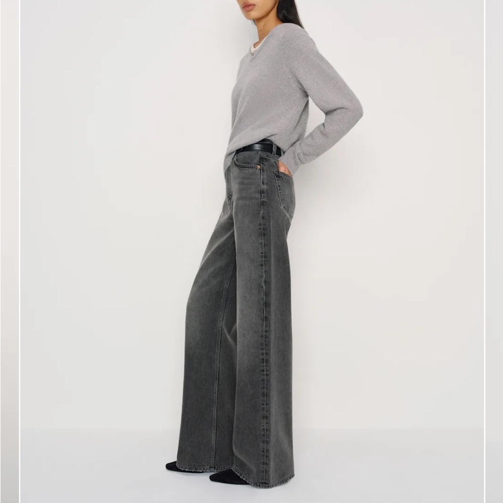 Reformation Cary High Rise Slouchy Wide Leg Jeans - Picture 2 of 10